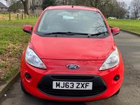 Used Ford Ka 69 HP (50 kW) 2013 Red Hatchback
