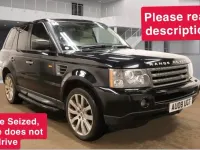 Used Land Rover Range Rover Sport HSE 190 HP (139 kW) 2008 Black SUV