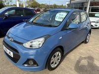 Used Hyundai i10 SE 67 HP (49 kW) 2016 Blue Hatchback