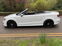 Used Audi A3 Cabriolet S-Line 150 HP (110 kW) 2015 White Cabriolet
