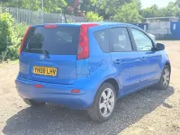 Used Nissan Note Tekna 110 HP (80 kW) 2008 Blue Hatchback