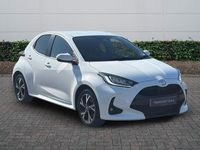 Used Toyota Yaris Hybrid Design 2024 White Hatchback