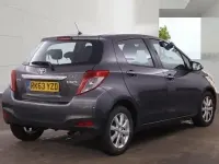 Used Toyota Yaris 90 HP (66 kW) 2013 Grey Hatchback