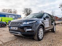 Used Land Rover Range Rover evoque Pure 2014 Black Estate