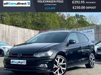 Used VW Polo GTI 200 HP (147 kW) 2019 Black Hatchback