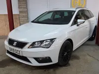 Used Seat Leon ST SE Dynamic 115 HP (84 kW) 2019 White Estate