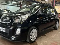 Used Kia Picanto Air 66 HP (48 kW) 2016 Black Hatchback