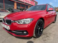 Begagnad BMW 318 Sport Line 2018 Röd Kombi