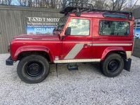 Used Land Rover Defender 1996 Red Estate