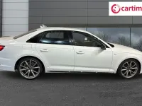 Used Audi A4 Black Edition 2019 White Sedan