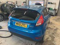 Used Ford Fiesta Titanium 2015 Blue Hatchback
