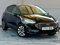 Used Ford Fiesta Titanium 100 HP (73 kW) 2023 Black Hatchback