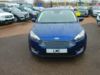 Used Ford Focus Titanium 100 HP (73 kW) 2018 Blue Hatchback