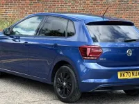 Used VW Polo Match 79 HP (58 kW) 2020 Blue Hatchback