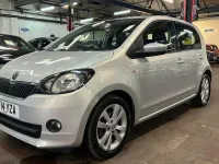 Used Skoda Citigo Elegance 75 HP (55 kW) 2014 Silver Hatchback