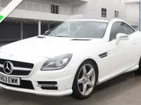 Used Mercedes SLK250 AMG 204 HP (150 kW) 2013 White Cabriolet