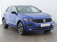 Used VW T-Roc R-line 190 HP (139 kW) 2022 Blue SUV