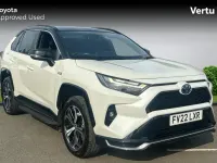Used Toyota RAV4 306 HP (225 kW) 2022 White pearl bitone (pearlescent paint) SUV