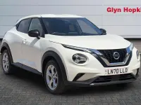 Used Nissan Juke N-Connecta 117 HP (86 kW) 2020 White SUV