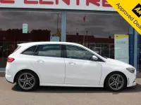 Used Mercedes B200 AMG line 150 HP (110 kW) 2019 White Hatchback