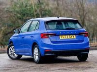 Used Skoda Fabia Comfort 80 HP (58 kW) 2022 Blue Hatchback