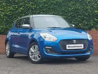 Used Suzuki Swift SZ-T 111 HP (81 kW) 2017 Blue/silver Hatchback