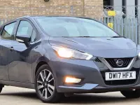 Used Nissan Micra Acenta 71 HP (52 kW) 2017 Grey Hatchback
