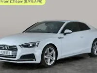 Usado Audi A5 S-Line 150 HP (110 kW) 2018 Branco Coupé