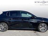 Used Peugeot e-208 Allure 98 kW (134 HP) 2021 Black Hatchback