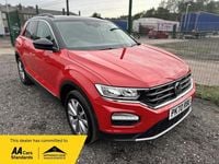 Used VW T-Roc Design 115 HP (84 kW) 2020 Red SUV