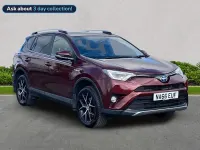 Used Toyota RAV4 197 HP (144 kW) 2017 Red SUV