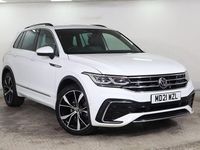 Used VW Tiguan R-line 150 HP (110 kW) 2021 White SUV