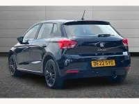 Used Seat Ibiza SE Technology 95 HP (69 kW) 2022 Midnight black Hatchback