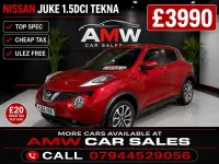 Used Nissan Juke Tekna 108 HP (79 kW) 2016 Red SUV