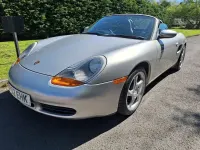 Usado Porsche 986 Boxster 252 HP (185 kW) 2002 Prateado Cabrios