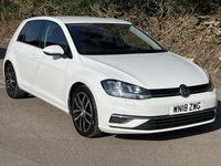 Used VW Golf VII SE 125 HP (91 kW) 2018 White Hatchback