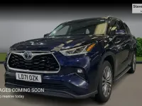 Used Toyota Highlander 243 HP (178 kW) 2021 Blue SUV