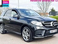 Used Mercedes GLE250 AMG line 2017 Black Estate