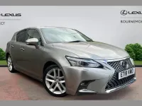 Used Lexus CT200h 136 HP (100 kW) 2018 Silver Hatchback