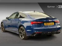 Used Audi A5 Black Edition 200 HP (147 kW) 2023 Blue Coupe
