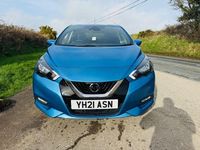 Used Nissan Micra S 92 HP (67 kW) 2021 Blue Hatchback
