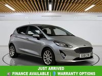 Used Ford Fiesta Titanium 125 HP (91 kW) 2018 Silver Hatchback