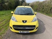 Used Peugeot 107 2009 Yellow Hatchback