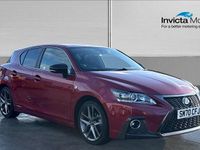 Used Lexus CT200h Sport Line 134 HP (98 kW) 2020 Red Hatchback