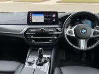 Used BMW 530 M Sport 286 HP (210 kW) 2022 Phytonic blue Sedan