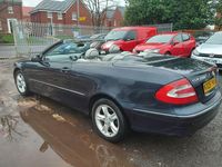 Used Mercedes CLK200 Avantgarde 2005 Blue Cabriolet