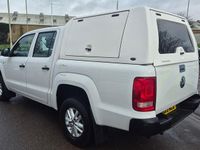Begagnad VW Amarok Startline 2015 Vit Pickup