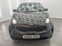 Used Kia Sportage 114 HP (83 kW) 2016 Black SUV