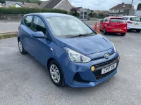 Used Hyundai i10 SE 67 HP (49 kW) 2017 Blue Hatchback