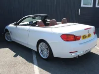 Used BMW 420 Cabriolet Luxury Line 2014 White Cabriolet